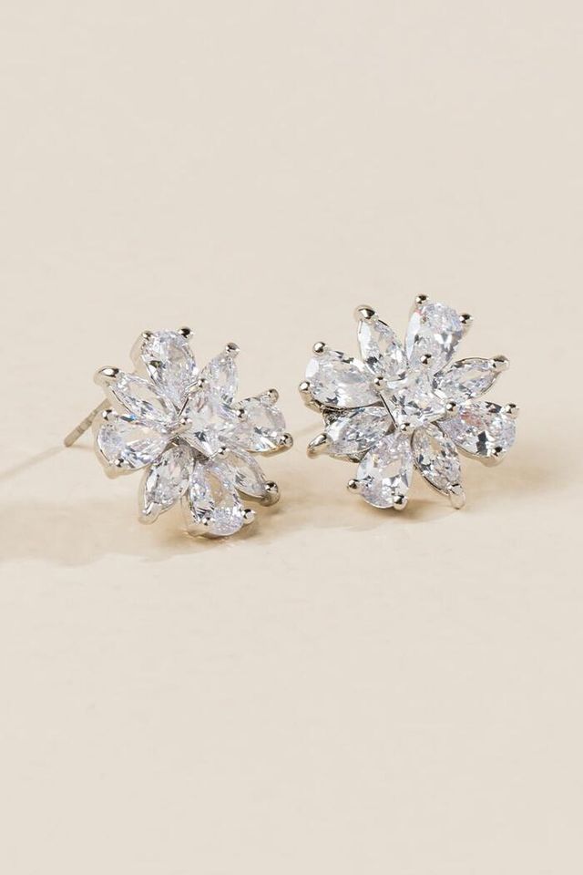 Francesca's Sonia Crystal Stud Earring