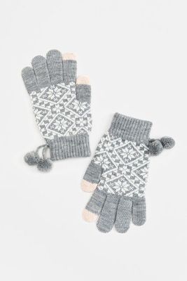Becky Printed Tech Gloves