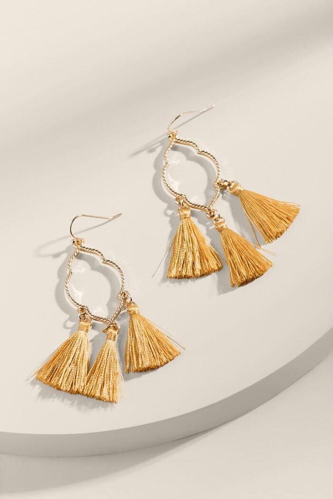 tassel earrings francesca's