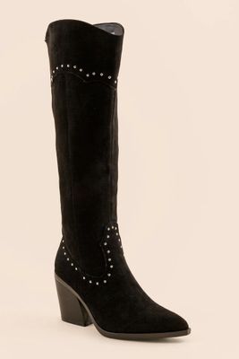 Lucy Studded Western Boots