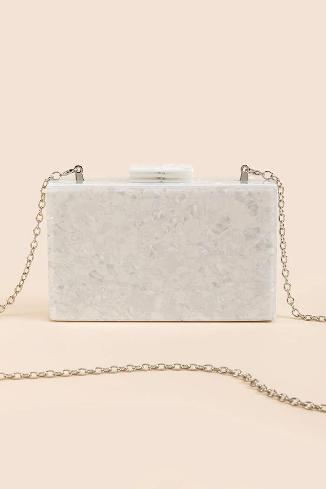 Resin And Marble Rectangular Beaded Clutch Bag For Women at Best Price in  Delhi