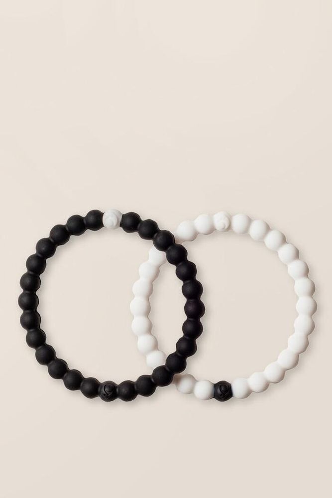 Skycart Silicone Beaded Bracelet Pair Black  White Fashion Comfortable Fit  Men  Women Price in India  Buy Skycart Silicone Beaded Bracelet Pair Black   White Fashion Comfortable Fit Men 