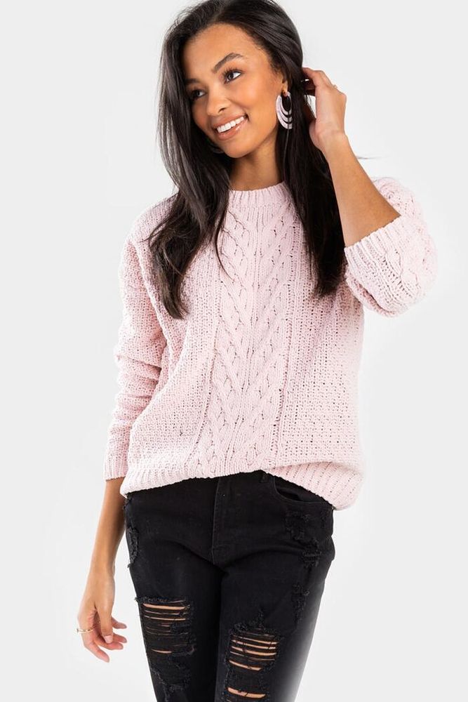 Amorah Cable Knit Sweater