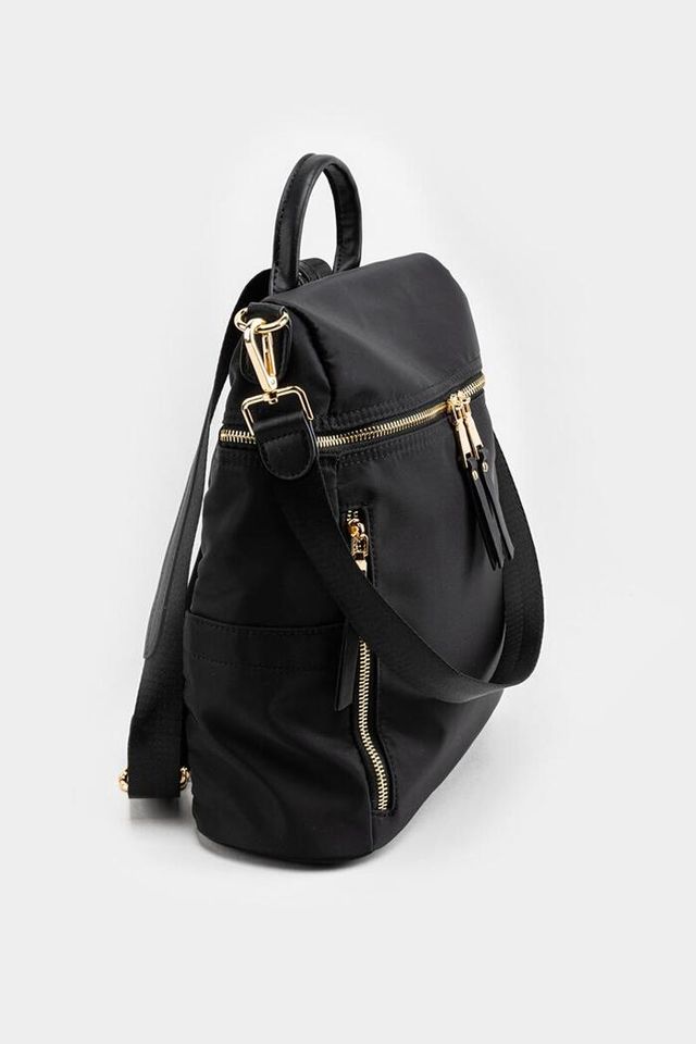 Francesca's Nicolette Convertible Side Zip Backpack