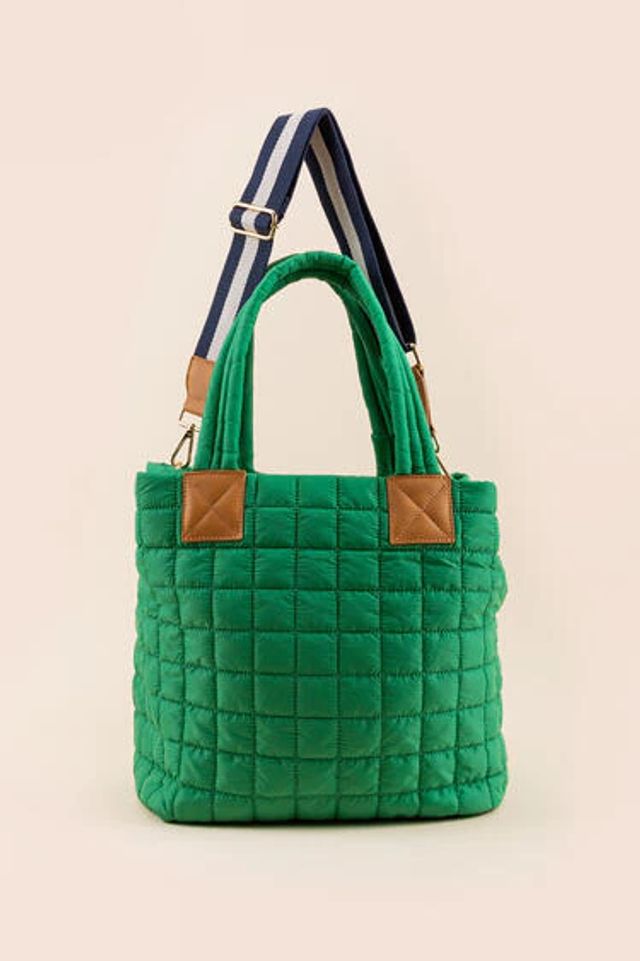 Francesca's Jessie Double Zip Tote