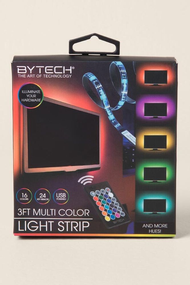 bytech 3ft multicolor light strip