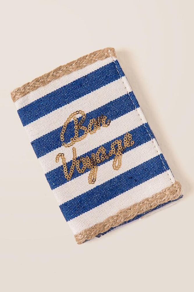 Bon Voyage Passport Cover