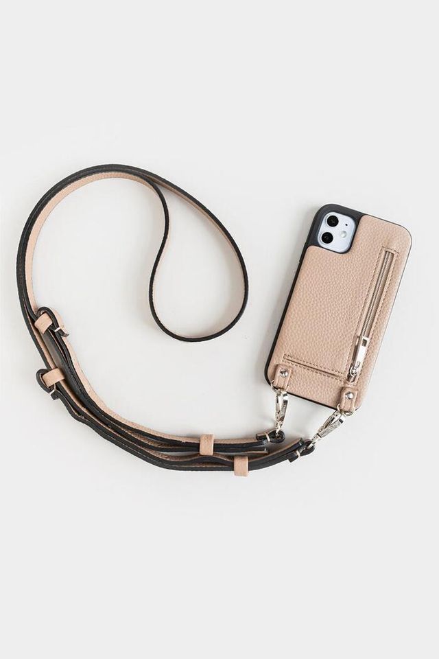 Hera Cases: Crossbody Phone Case & Strap - iPhone XR - Taupe