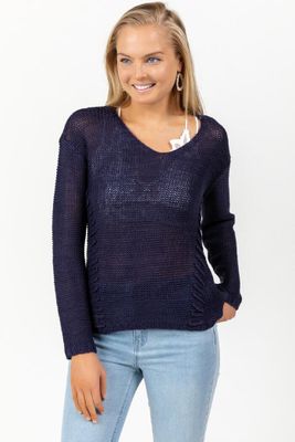 Desi Whip Stitch Sweater
