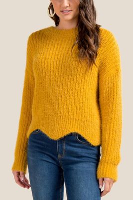 Davina Cozy Cropped Sweater