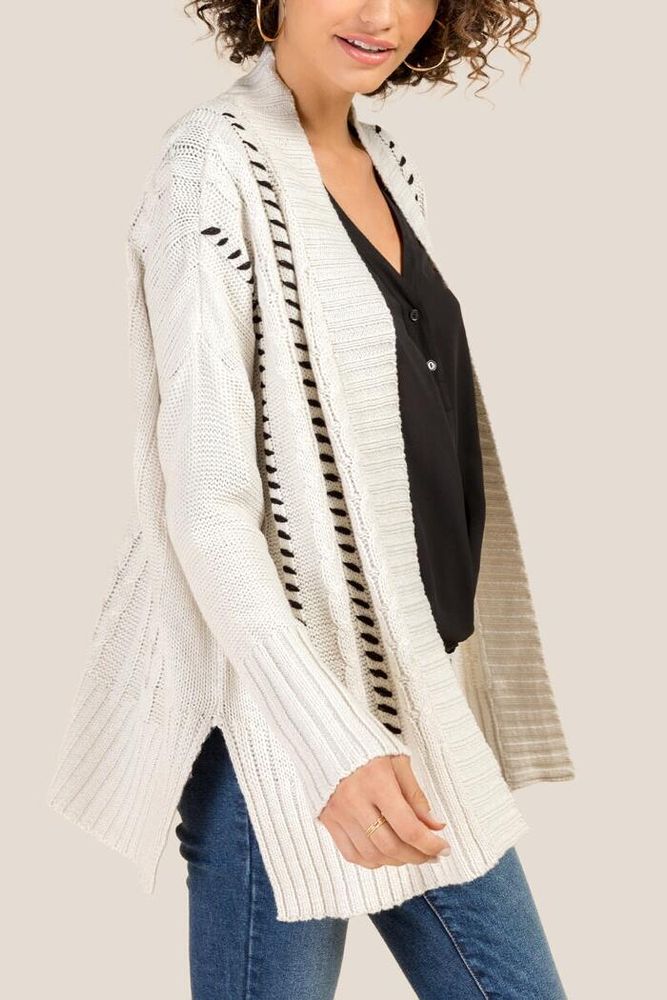 Frida Whip Stitch Cardigan