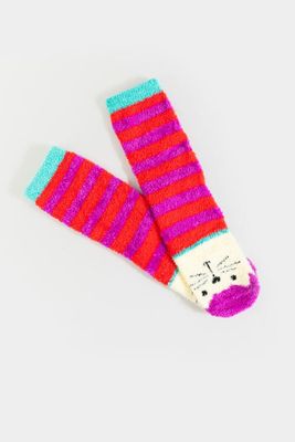 Julissa Cat Cozy Crew Socks