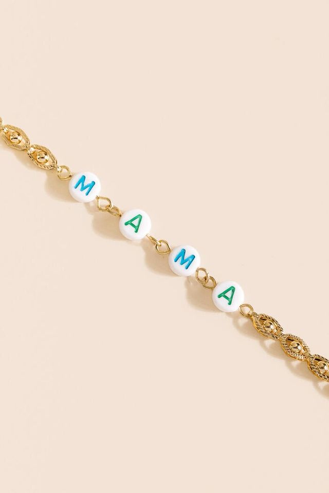 Francesca's MINI Block Letter Toggle Bracelet