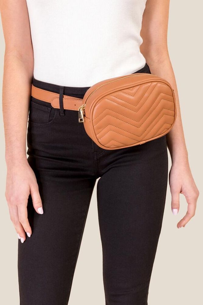 Quilted Madison Belt Bag – Closet Boutique