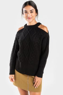 Mila Cable Knit Pullover