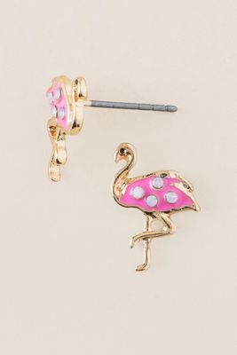 Flamingo Stud Earrings