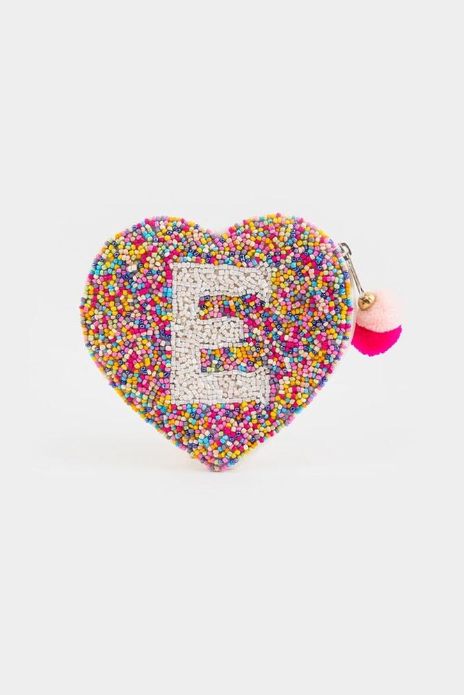 Meri Meri Glitter Heart Coin Purse