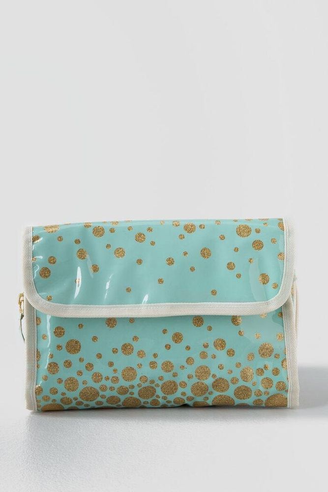 Gold-Getter Makeup Bag