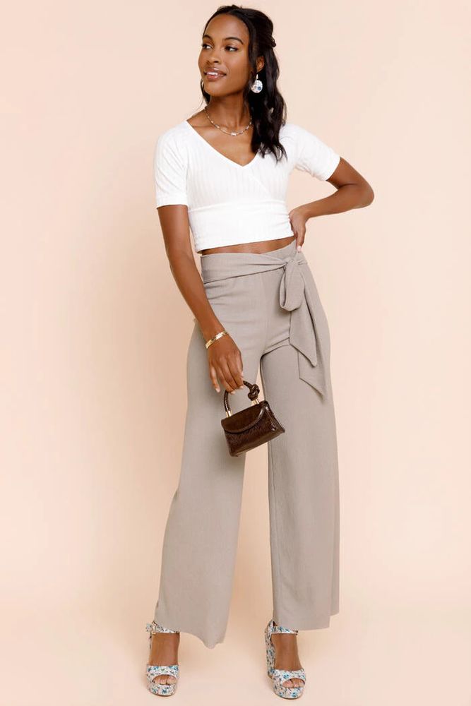 Matching Silk Palazzo Pants & Wrap/Tie Top Sets - The Hippie Boat