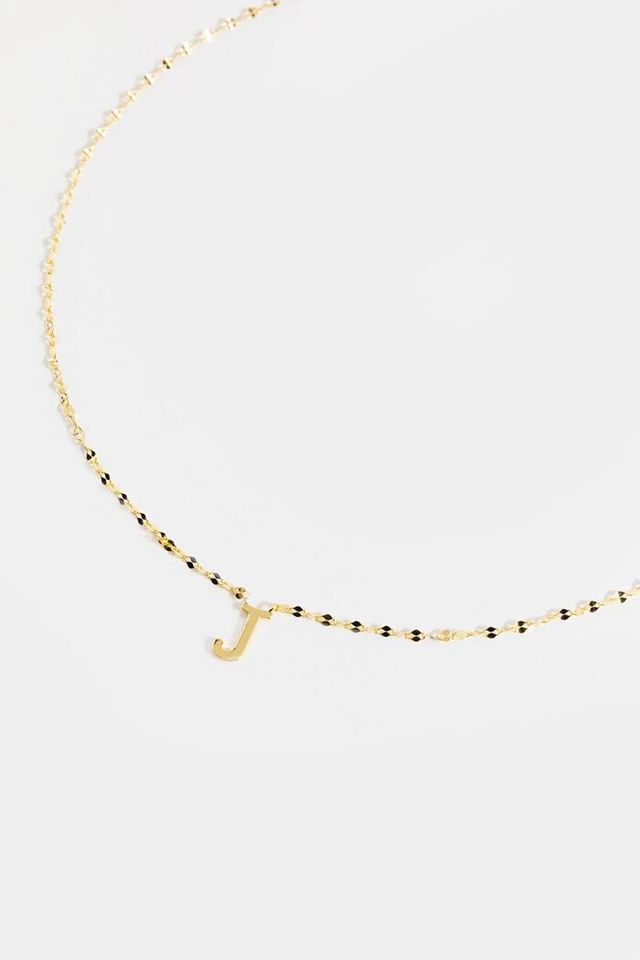 francesca's monogram necklace