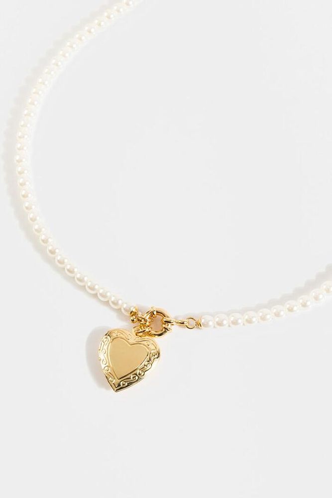 Bella Cable Heart Lock Bracelet | Trendzio, Black
