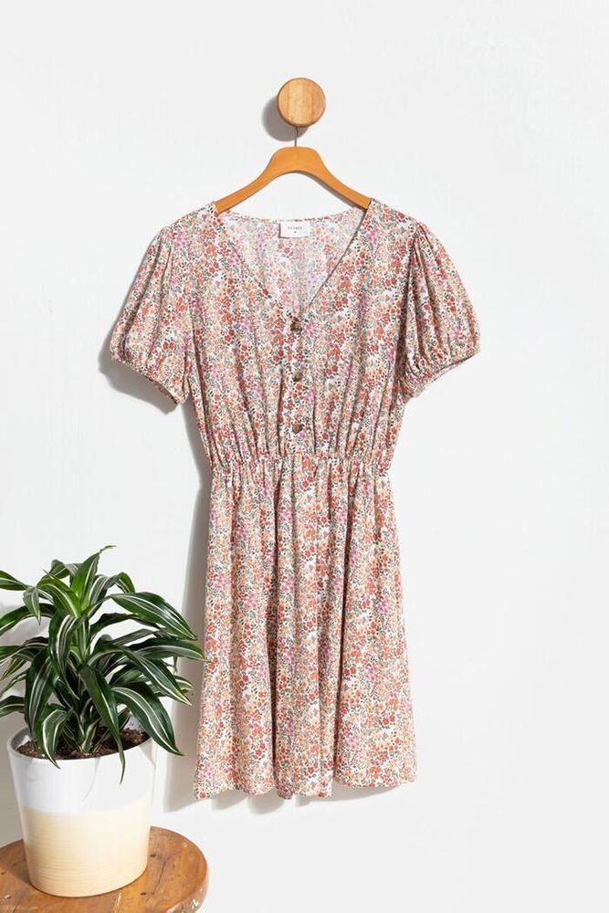 ada floral mini dress