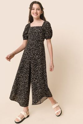 franki Abstract Dots Jumpsuit for Girls