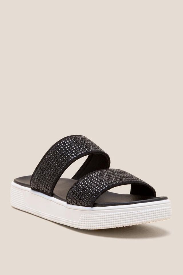 Francesca's MIA Shey Double Strap Platform Sandal | Connecticut Post Mall