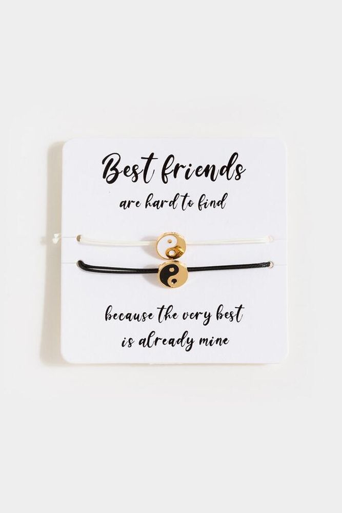 Best Friend Bracelet With friends Weekend Card 