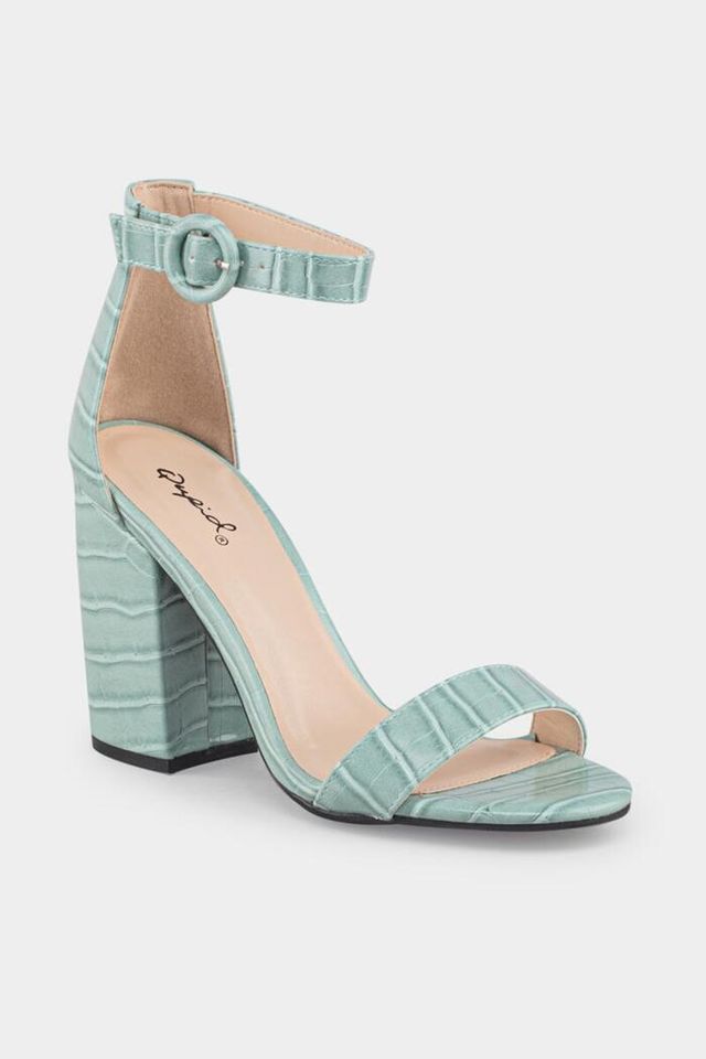 Qupid Lake Strappy Heels