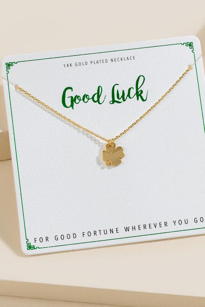 Good Luck Necklace / Clover Necklace | Clover