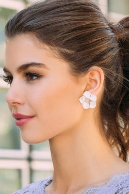 Francesca's MAMA Linear Drop Earrings