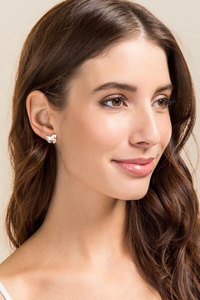 Francesca's Sonia Crystal Stud Earring