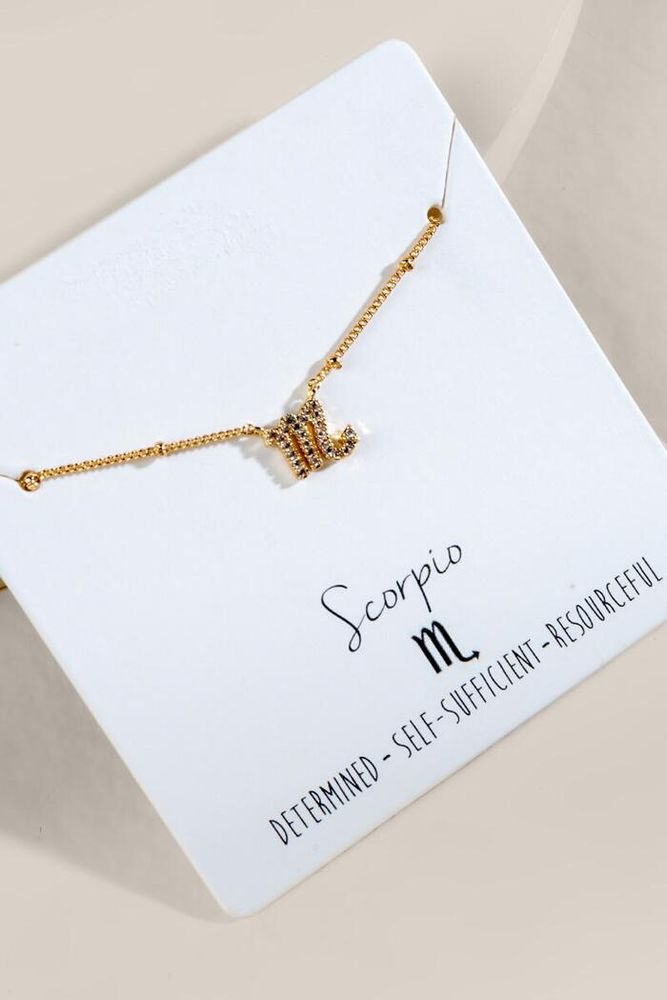 francesca's scorpio necklace