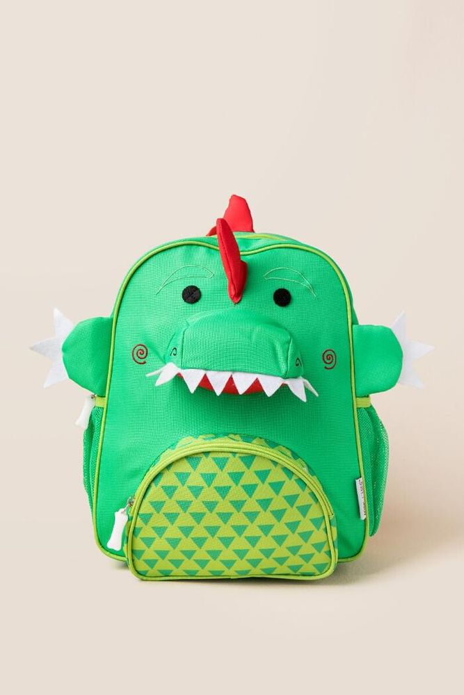 Zoocchini Kids Backpack - Devin The Dinosaur, Green