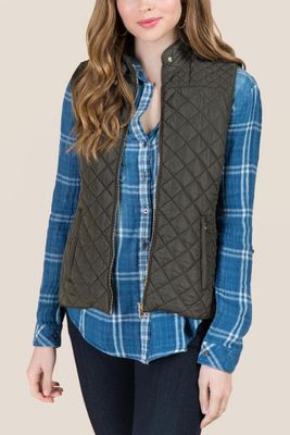 Beryl Quilted Puffer Vest