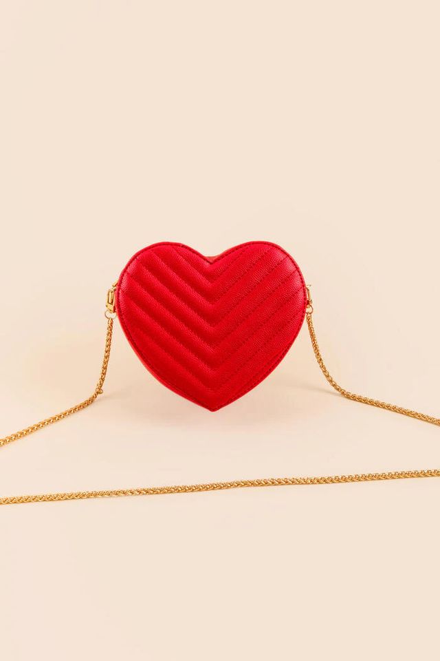 Francesca's Selma Heart Crossbody