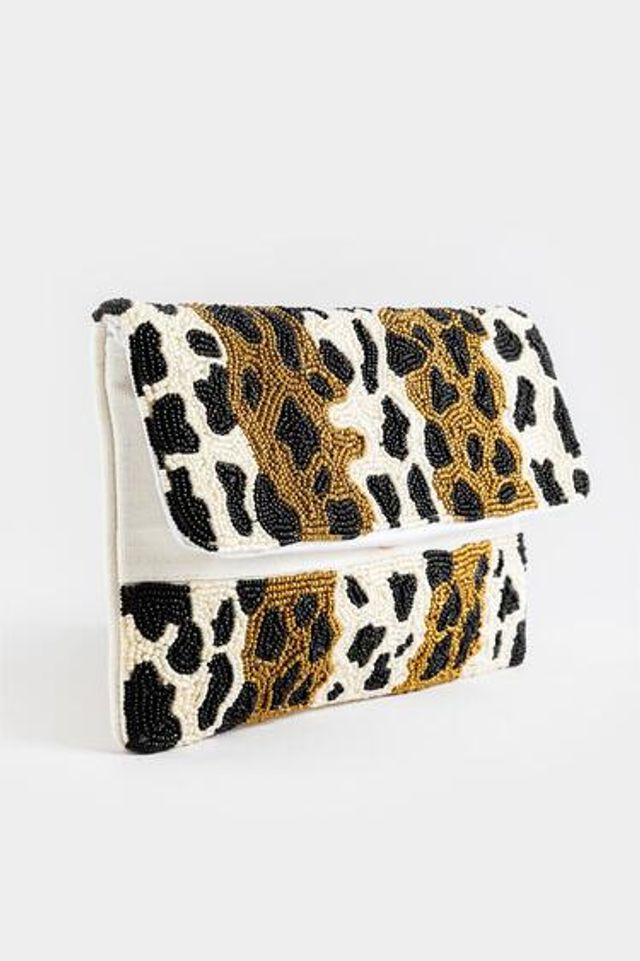 Fold Over Leopard Clutch – Kloset Keeper Boutique