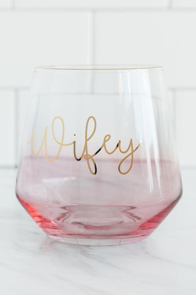 Francesca Stemless Wine Glass