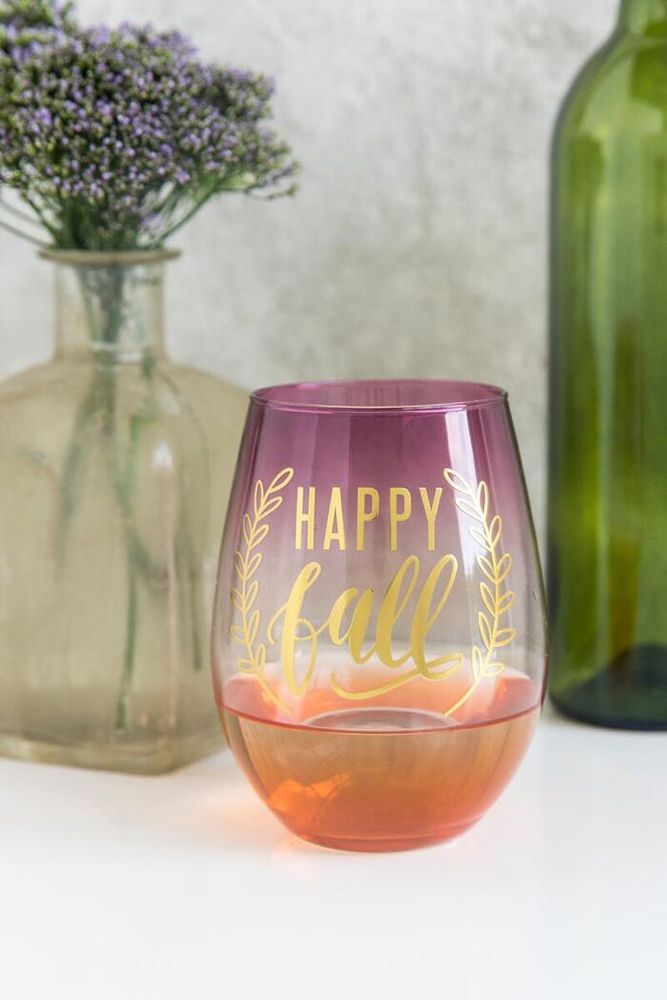 Francesca Stemless Wine Glass