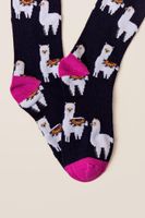 Mallorca Llama Crew Socks