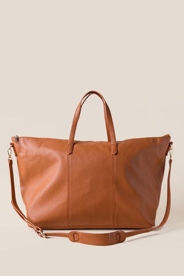 Francesca's Deanne Long Strap Weekender