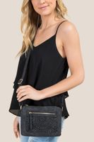 Francesca's Ada Medallion Crossbody