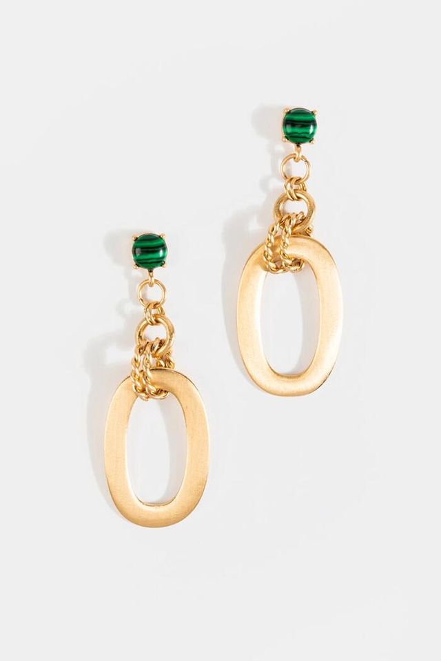 Louise Hendricks Paris Pietra Drop Chain Earrings