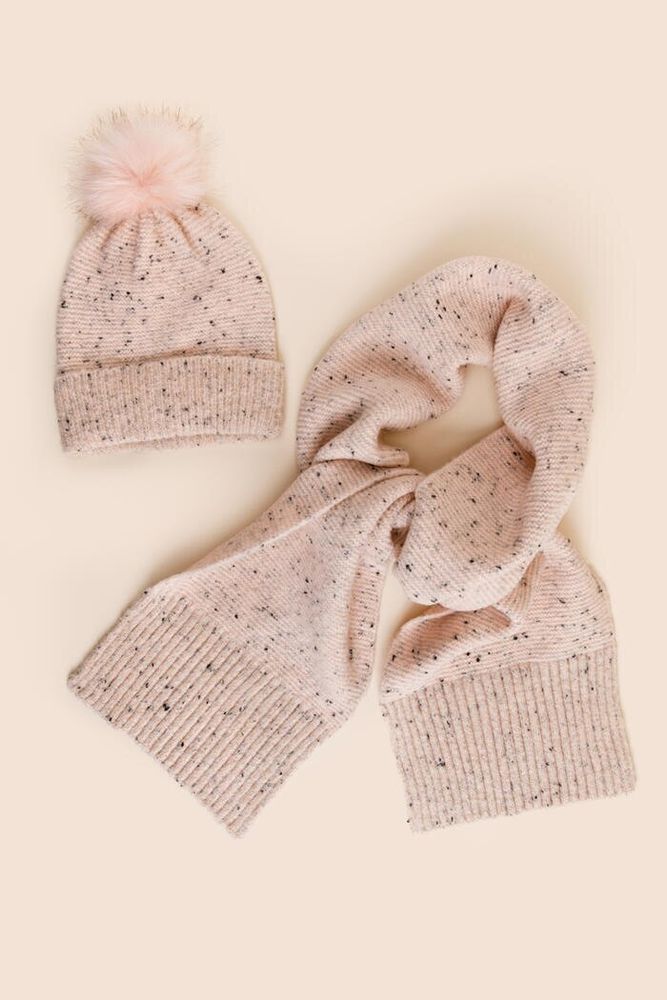 betsey johnson scarf set