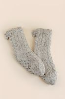 Sofia Knit Bow Slipper Socks