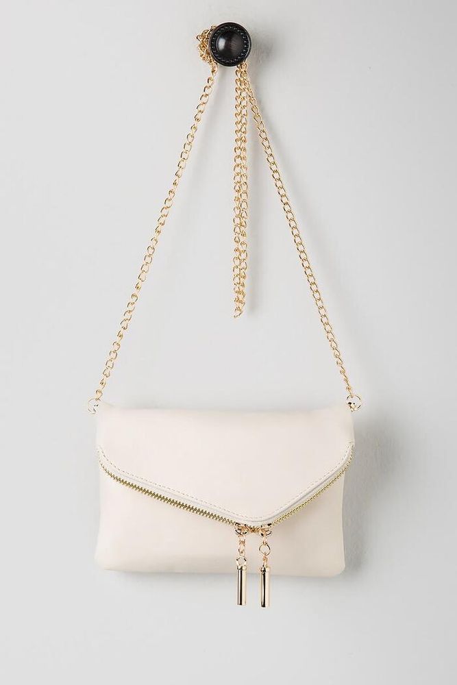 HAYDEN FOLDOVER CROSSBODY CLUTCH WITH JUMBO