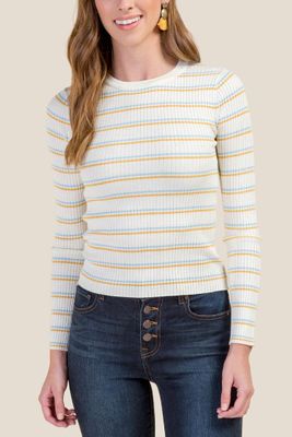 Kaleigh Crew Neck Pullover Sweater