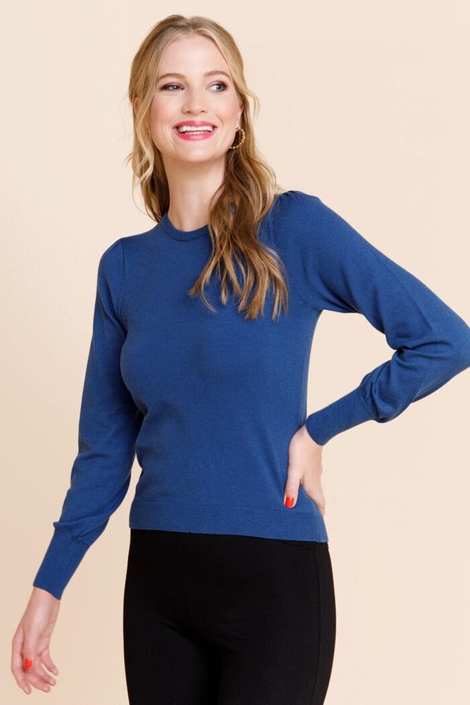 bishop sleeve sweater