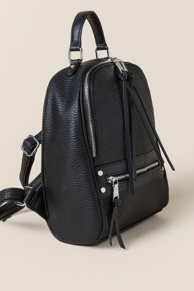 Francesca's Nicolette Convertible Side Zip Backpack